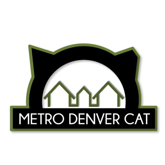 Denver Animal Foundation (Denver, Colorado) logo houses in cat head