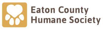 Eaton County Humane Society  (Olivet, Michigan) logo of paw and heart 