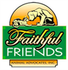 Faithful Friends Animal Advocates (Neosho, Missouri) logo with dog and cat