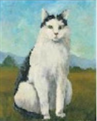 Fallon Animal Welfare Group (Fallon, Nevada) logo with black and white cat