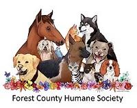 Forest County Humane Society (Crandon, WIsconsin) logo