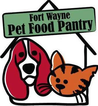 Fort Wayne Pet Food Pantry (Ft. Wayne, Indiana) logo dog and cat in front of house