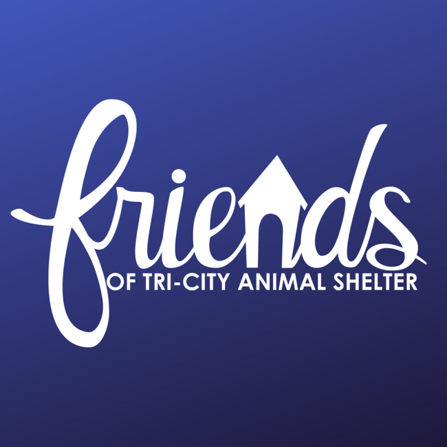Friends of Tri-City Animal Shelter (Duncanville, Texas) logo with house in text