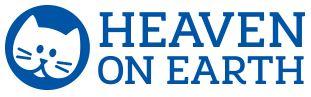Heaven on Earth Society for Animals, (North Hollywood, California), logo has a cat face in a circle next to the organization name