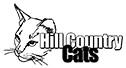 Hill Country Cat Control (Horseshoe Bay, Texas) logo of sketch of cat head with organization name