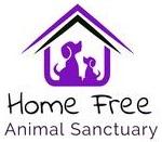 Home Free Animal Rescue & Sanctuary, (Newport Beach, California), logo has two dogs inside the outline of a house