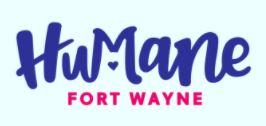 Humane Fort Wayne, (Fort Wayne, Indiana) logo purple and pink text