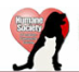 Humane Society of Lawton-Comanche County (Lawton, Oklahoma) logo is their name with a red heart with a dog and cat profile