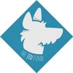 The Jed Fund (Jacksonville Beach, Florida) | logo of blue square, grey dog head, text The Jed Fund 
