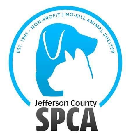 Jefferson County SPCA (Watertown, New York) logo dog and cat in circle