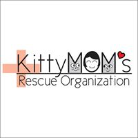 KittyMOM's Rescue Organization, (Kalispell, Montana), logo of cats, hearts, faces, and text Kitty Mom’s Rescue Organization