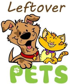 Leftover Pets, Inc. (Winder, Georgia) logo is the org name with a dog and cat between the words and a pawprint in the “P”