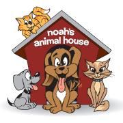 Noah's Animal House Foundation (Reno, Nevada) logo dogs and cats with dog house