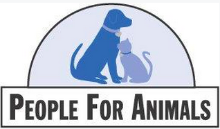 People For Animals (Franklin, Tennessee) of blue dog and cat, semicircle, people for animals
