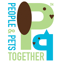 People & Pets Together (Minneapolis, Minnesota) logo of dog and cat ears