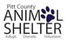 Pitt County Animal Services (Greenville, North Carolina) logo is “Pitt County Animal Shelter” with a pawprint in the name