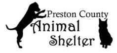 Preston County Animal Shelter (Kingwood, West Virginia) logo dog cat silhouettes