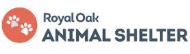 Royal Oak Animal Shelter, (Royal Oak, Michigan) Small Red Circle with white paw prints and blue lettering