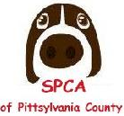 SPCA of Pittsylvania County (Chatham, Virginia) | logo of brown and white dog face, SPCA of Pittsylvania County