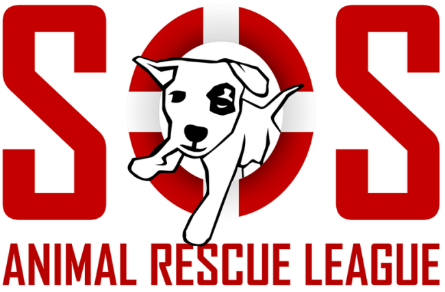 Save One Soul Animal Rescue League (Wakefield, Rhode Island) logo is “SOS” with a life-preserver for the “O” with a dog inside