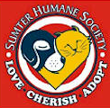 Sumter Humane Society (Americus, Georgia) | logo of dog, cat, silhouettes, text Sumter Humane Society