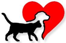 Toccoa Stephens County Humane Shelter (Toccoa, Georgia) | logo of red heart, dog, cat, Toccoa Stephens County Humane Shelter