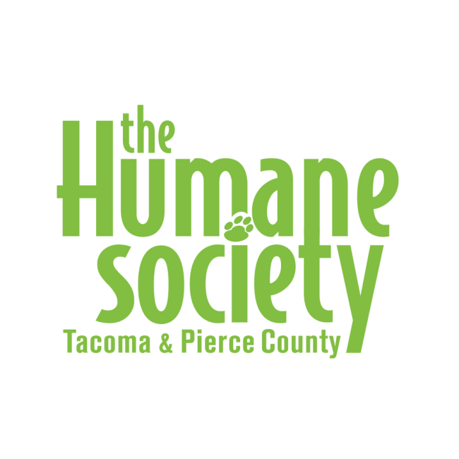 Humane Society for Tacoma and Pierce County, (Tacoma, Washington), logo green text