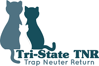 Tri-State Spay & Neuter (Ashland, Kentucky) | logo of three cats with Tri-State TNR Trap Neuter Return