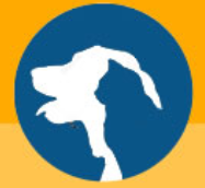 Twin County Humane Society (Hillsville, Virginia) logo with dog and cat outline in circle