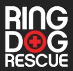 Ring Dog Rescue (Henrico, Virginia) logo lifesaver ring