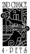 2nd Chance 4 Pets (Franklin, Tennessee) logo with a cat dog and houses