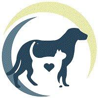 A New Beginning Animal Rescue, Inc., (Layton, Utah), logo dog, cat and heart in circle
