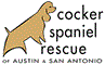 Cocker Spaniel Rescue of Austin (Austin, Texas) logo with cocker spaniel