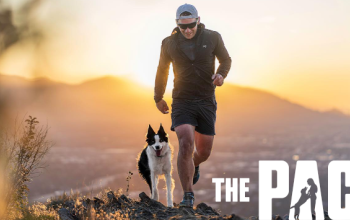 Mark LeBlanc and his dog Ace from Amazon Prime&#039;s new series The Pack