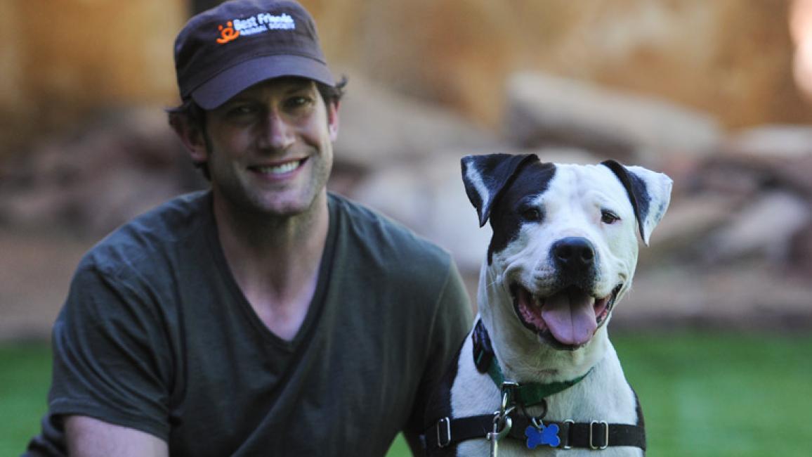 NHL Player David Backes of St. Louis Blues  Best Friends Animal Society -  Save Them All