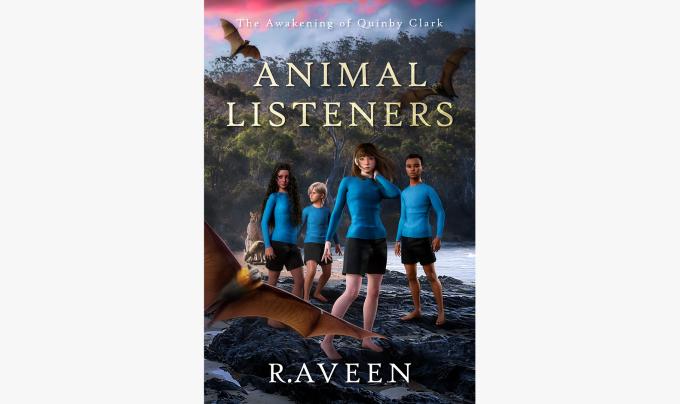 Cover of the book, 'Animal Listeners: The Awakening of Quinby Clark'
