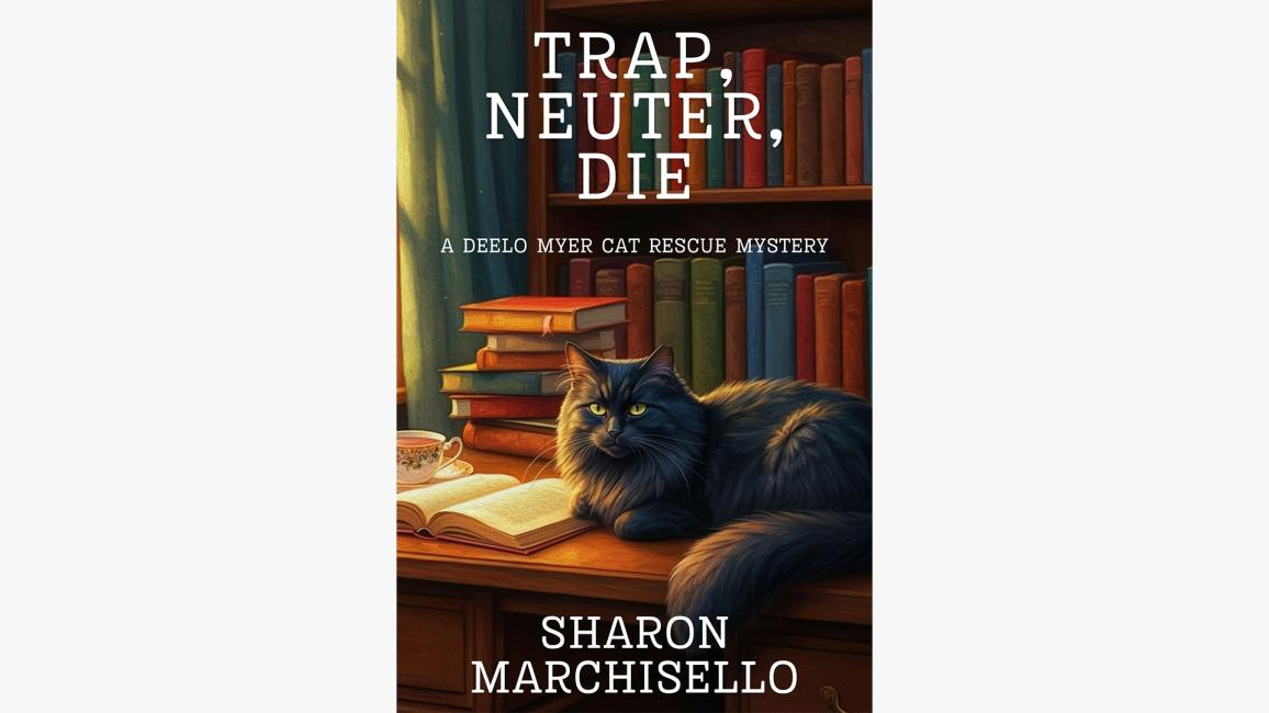 Cover of the book, "Trap, Neuter, Die: A DeeLo Myer Cat Rescue Mystery"