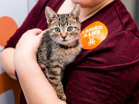Anthony and his new mom!