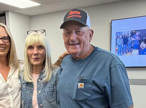 Nick Ramsay with Best Friends CEO Julie Castle and his wife Carol Lynn