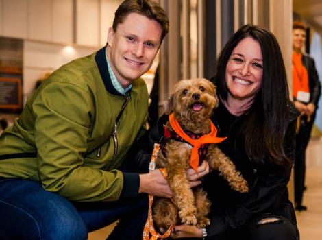 Chewy and his new family!