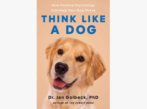 Cover of the book, ‘Think Like a Dog’ 